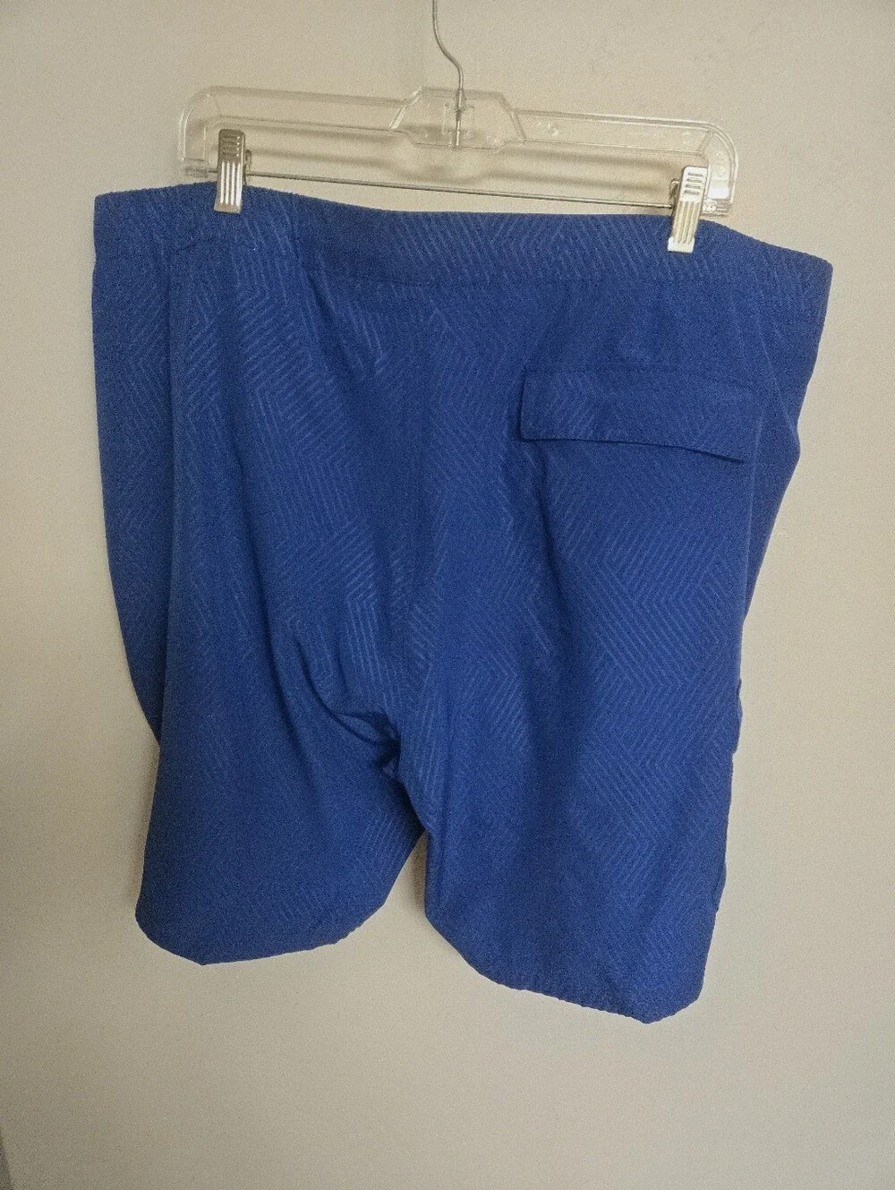 ZeroXposur Blue Swim Trunks Lined Elastic And Tie Pockets XXL
